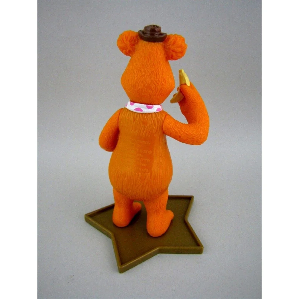 Fozzie Bear Pvc Action Figure Muppets Take Hollywood Jack in Box Complete 5